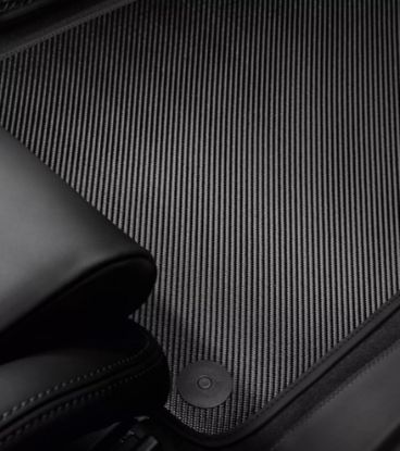 Picture of Floor Mats, Carbon, with Leather Edging. 911 (991/992) , Boxster/Cayman (981)