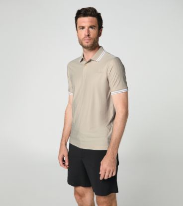 Picture of Men's Polo shirt – 911 Targa 60Y - Sand Beige